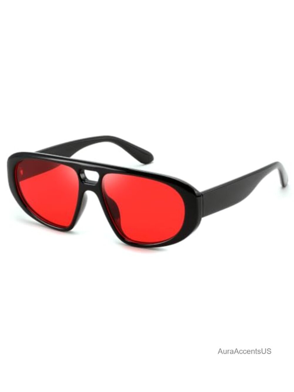 Vintage Aviator Sunglasses UV400 Lightweight Square Frame Women Men